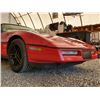 Image 67 : 0B --  1990 CHEVROLET CORVETTE CONVERTIBLE, Red, 182758 KM