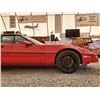 Image 71 : 0B --  1990 CHEVROLET CORVETTE CONVERTIBLE, Red, 182758 KM