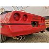 Image 82 : 0B --  1990 CHEVROLET CORVETTE CONVERTIBLE, Red, 182758 KM