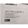 Image 187 : 0A --  2017 TESLA MODEL X AWD, White, 71717 KM  "NO RESERVE"