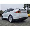 Image 25 : 0A --  2017 TESLA MODEL X AWD, White, 71717 KM  "NO RESERVE"