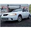 Image 2 : A2 --  2002 NISSAN SENTRA XE, White, 185988 KM  "NO RESERVE"