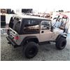 Image 13 : C6A --  2002 JEEP WRANGLER /TJ SPORT 4X4, Grey, 193963 KM