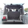Image 65 : C6A --  2002 JEEP WRANGLER /TJ SPORT 4X4, Grey, 193963 KM