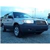 Image 7 : C2 --  2006 SUBARU FORESTER 2.5X AWD, Silver, 260535 KM