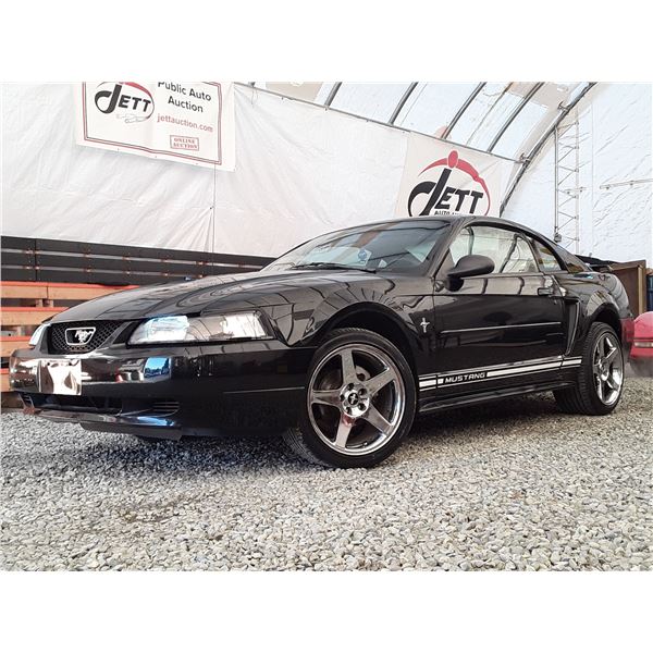 A7 --  2001 FORD MUSTANG, Black, 181526 KM