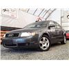 Image 2 : B1 --  2003 AUDI A4 1.8T QUATTRO, Black, 252087 KM