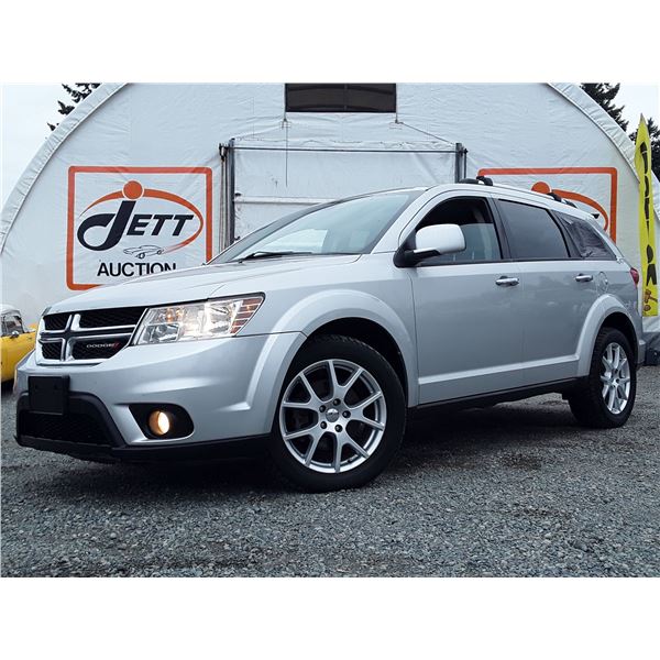 E1 --  2013 DODGE JOURNEY R/T AWD, Silver, 215972 KM