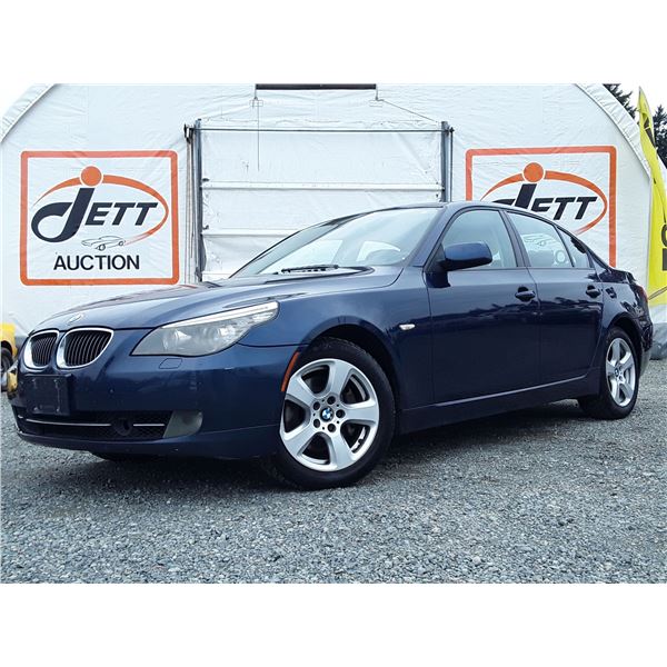 D2 --  2008 BMW 535 XI AWD, Blue, 235986 KM