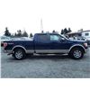 Image 10 : F4 --  2009 FORD F1509 LARIAT SUPERCREW 4X4, Blue, 209756 KM