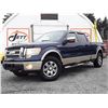 Image 1 : F4 --  2009 FORD F1509 LARIAT SUPERCREW 4X4, Blue, 209756 KM