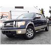 Image 2 : F4 --  2009 FORD F1509 LARIAT SUPERCREW 4X4, Blue, 209756 KM