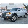 Image 2 : F1 --  2003 FORD RANGER SUPER CAB 4X4, Silver, 261665 KM
