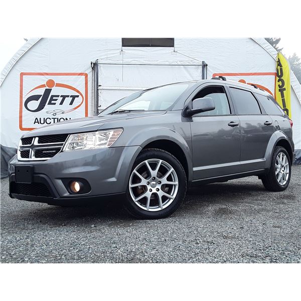 D3 --  2012 DODGE JOURNEY SXT, Grey, 201026 KM