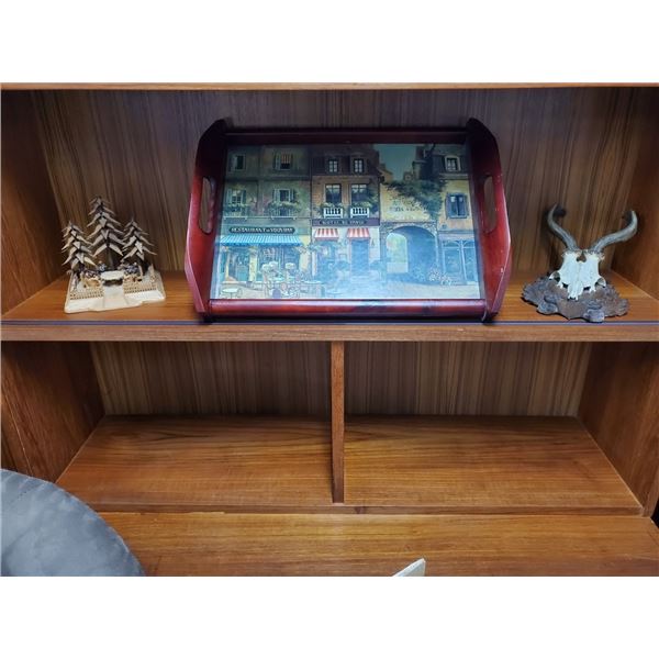 Display Scull, Decorative Tray & detailed craved Band