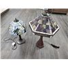 Image 1 : Lot of two Tiffany Style table Lamps