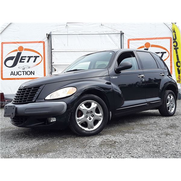 E4 --  2001 CHRYSLER PT CRUISER LIMITED, Black, 172120 KM