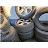 Image 1 : Set of 4 Michelin Tires on Mercedies Rims 255/65 R19 M/S 50% Tread