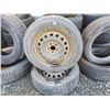 Image 1 : Set of 2 Nitto SN2  205/55/R16  Studless Winter Tires on Rims 50% Tread