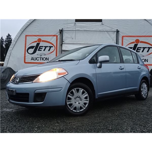 C6 --  2009 NISSAN VERSA S , Blue, 218764 KM