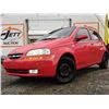 Image 2 : A5 --  2008 CHEVROLET AVEO, Red, 284489 KM