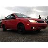 Image 8 : H6 --  2007 FORD FOCUS ZX4, Red, 172587 KM