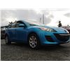 Image 8 : H3 --  2010 MAZDA 3I, Blue, 237291 KM