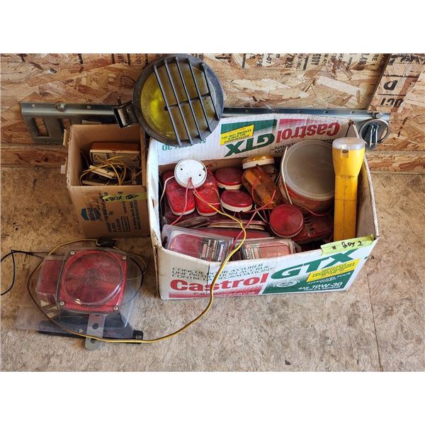 Boxes of Trailer/Boat Taillight's