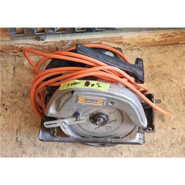 Craftsmen 7 1/4" Skill Saw with Plywood/Paneling Blade