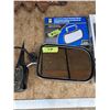 Image 2 : Lot of Vehicle Mirrors - 8 3/4 x 6 New Black Truck Mirror, 4 x 8 1/2 New Convex Mirror, Remote Truck