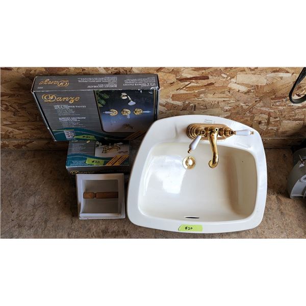 Bathroom Special, Ceramic Sink with Faucet, New Bathroom Faucet, Tub & Shower Faucets