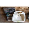 Image 1 : Bathroom Special, Ceramic Sink with Faucet, New Bathroom Faucet, Tub & Shower Faucets