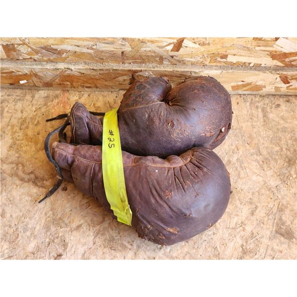 Set of Antique 1950's Boxing Gloves