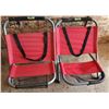 Image 1 : Set of 2 Folding Beach Chairs