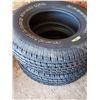Image 2 : Set of 2, Goodrich T/A Long Trip Radial Tires, 245, 75r16 - 90% Tread Left M+S