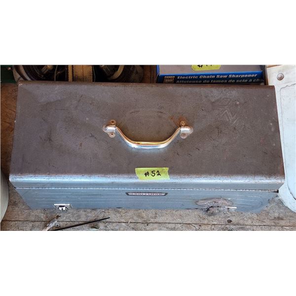 Tool Box with Numerous Tools