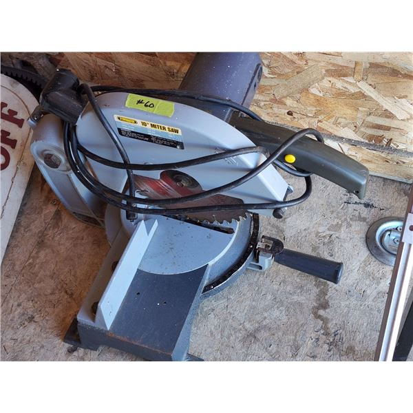 10" Mitre Saw with 40 Tooth Carbide Blade