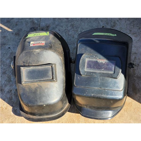 Set of 2 Lincoln Welding Helmets
