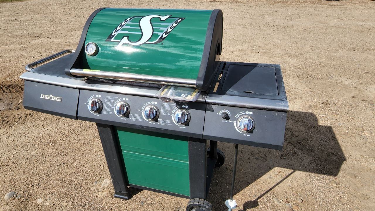 Rough Riders BBQ with New Burners and Side Burner