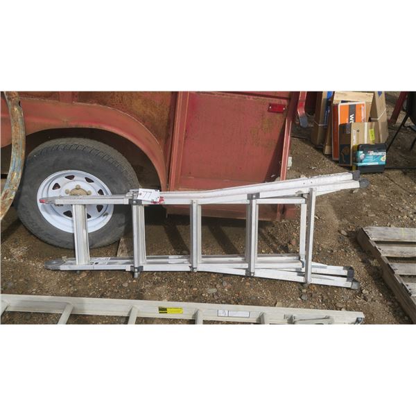 16 ft alum folding ladder