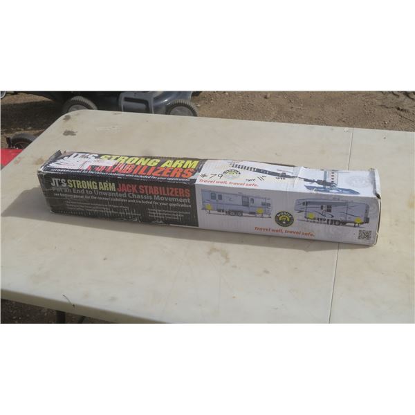JT's Strongarm jack stabilizers for RV's