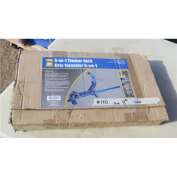 5 in 1 Timber jack, only carton #1 . ( #2 is missing.)