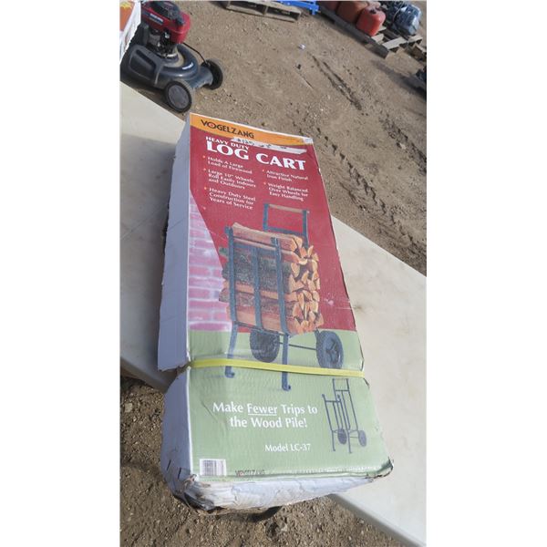 Vogelzang Heavy Duty log cart