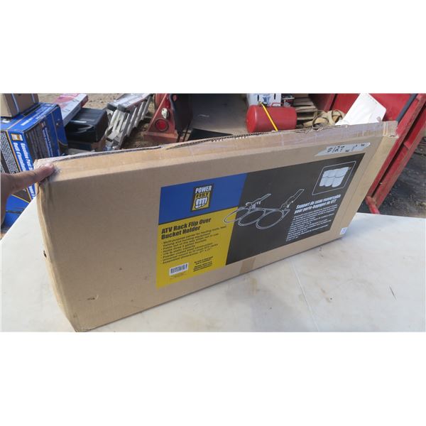 Powerfist ATV flip over bucket holder