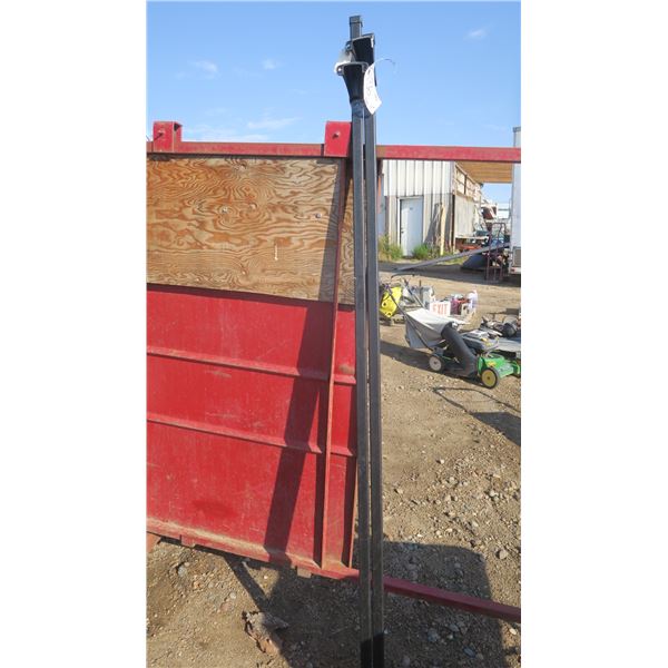 2- black roof racks ( one has some damage)