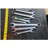 Image 2 : Lot of 24 Open End/Box Wrenches