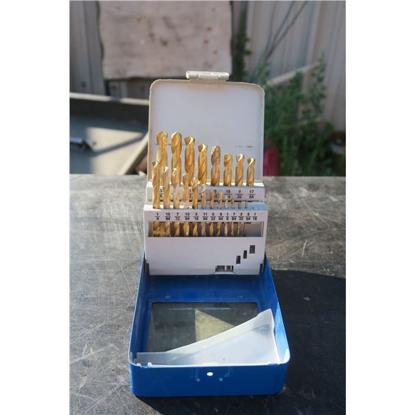 21pc. Mastercraft Titanium Drill Bits