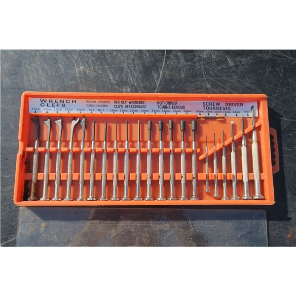 21pc. Precision Tool Set