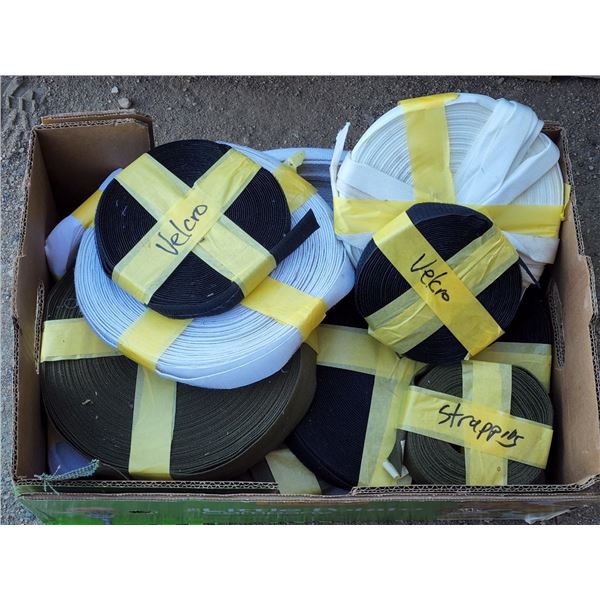 Box of Assorted Velcro Straps