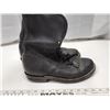 Image 3 : Leather Work Boots Hand Made by Hutterite Colony - Men's Size 10